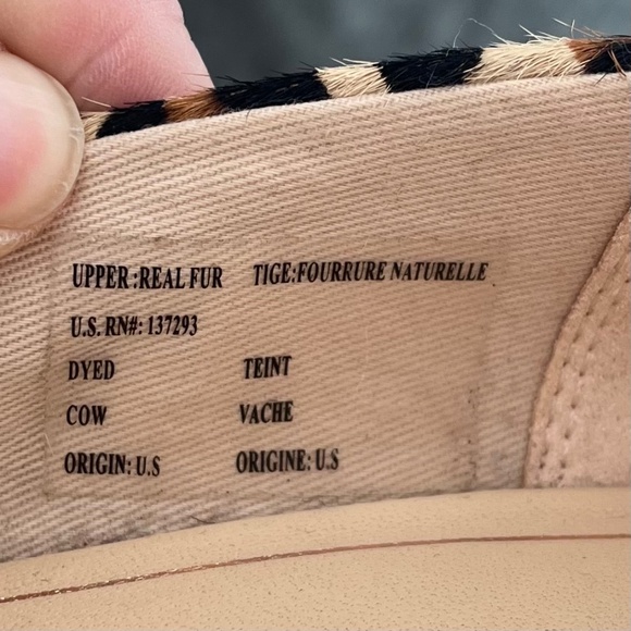 Clarks Leopard Print Fernie Heels Size 8 NWT - Picture 5 of 9